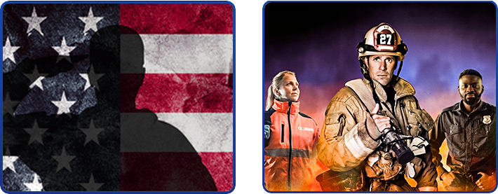 Military & Veterans, First Responders